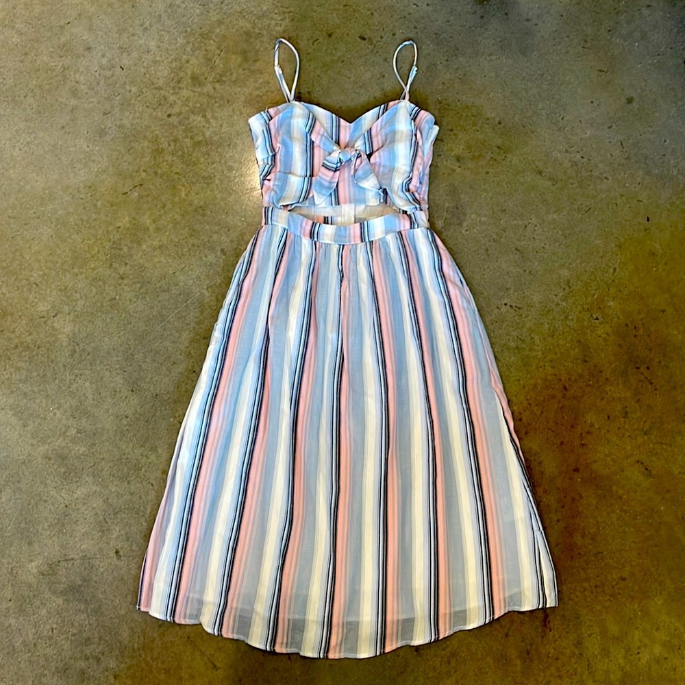 Women’s Linen Cut Out Sundress